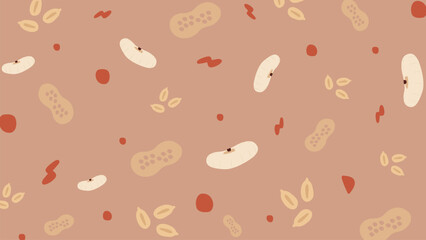 Bean and Grain Rustic Background