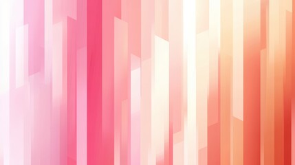 Abstract vertical rectangles create a gradient of warm colors