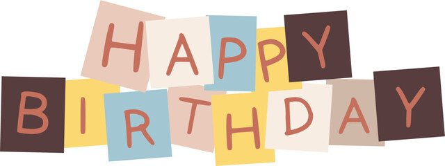 Birthday Party Celebration Element Illustration