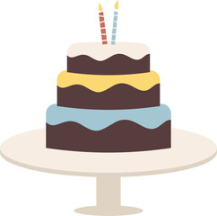 Birthday Party Celebration Element Illustration