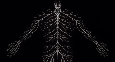 Human Nervous System: A Detailed Anatomical Representation