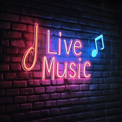 Obraz premium Neon sign that says 