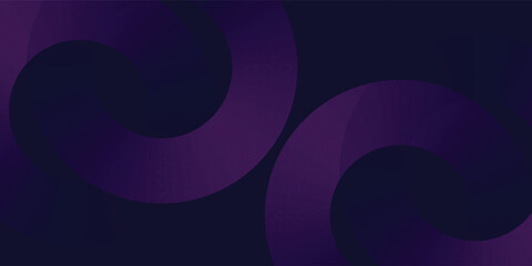 Futuristic abstract background. Glowing circle lines design. Swirl circular lines element. Future technology concept. Horizontal banner template. Suit for cover, banner, website.