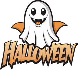 Spooky Halloween Ghost Celebration Fun and Festivities