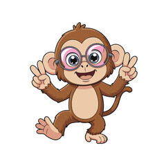Monkey vector 