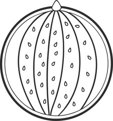 vector outline icon on white or transparent background
