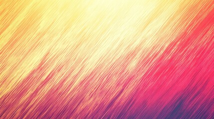 Diagonal lines blend from yellow to red and purple hues