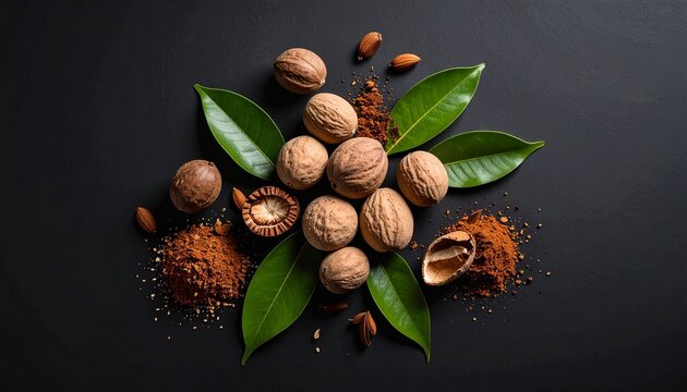 Afurugbin (African Nutmeg) &ndash; Warm, nutty spice used in Yoruba cooking