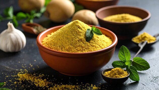  Asafoetida (Hing) &ndash; Pungent spice that mellows into a garlicky flavor whe