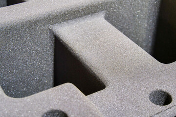  A detailed shot of a complex casting sand core used for forming a mold