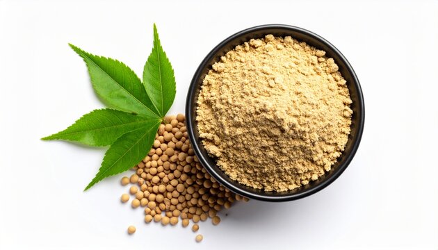 Miso Powder &ndash; Dried form of miso paste, adds umami flavor