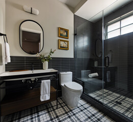 modern bathroom interior