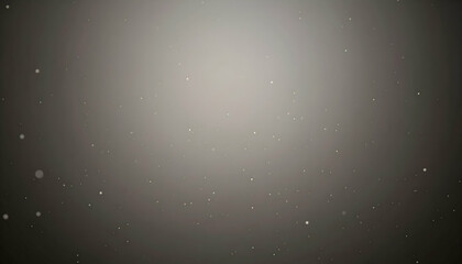 Grey Background with Floating Dust Particles and Soft Light