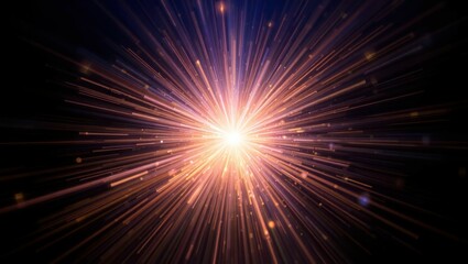 Fototapeta premium abstract light burst