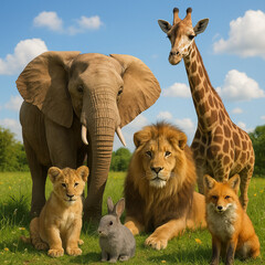 wild animals in the World