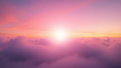 Obraz premium sunrise over the mountains