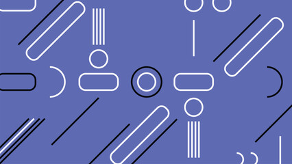 Modern Abstract Design with Lines Background