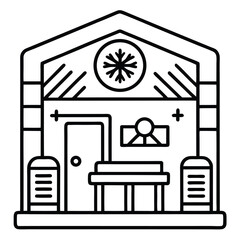 illustration of a man sitting on a chair