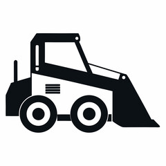 bulldozer vector illustration