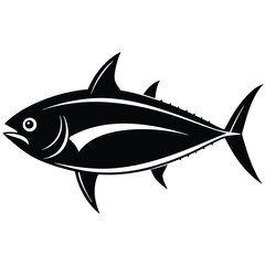 yellowfin tuna fish vector