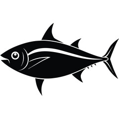 yellowfin tuna fish vector