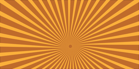 Abstract background with sunburst pattern. Vector Abstract orange sun rays and sunburst backdrop background. 