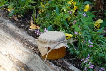 jar of homemade pumpkin jam