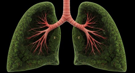 Lungs of Nature: A Symbiotic Breath