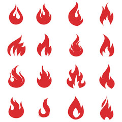 fire icons , fire icons set
