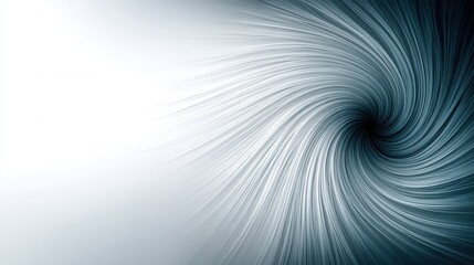Abstract swirl design, dynamic lines converge to a central point