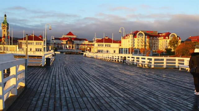 Sopot Pier - pier in city of Sopot, Poland