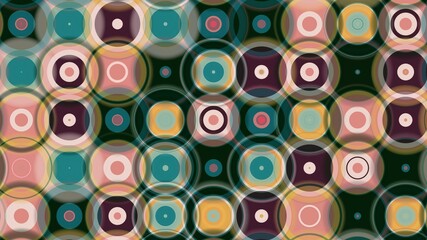 circle motif, circle pattern, symmetrical, circle lines, wall wallpaper, HD