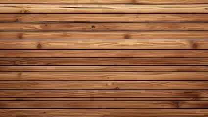 Seamless Horizontal Wooden Planks Texture Background