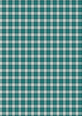 Seafoam Green and White Plaid Pattern Seamless Texture