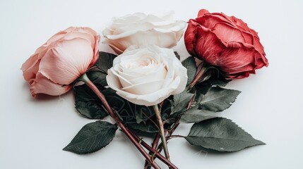 Rose Bloom Flower Bouquet