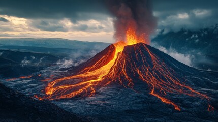 beautiful eruption