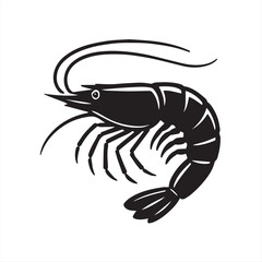 shrimp vector illustration