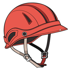 Hard Hat Helmet Labor Day Vector Graphic on Transparent Background