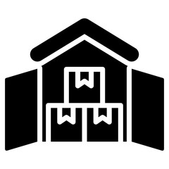 Inventory Glyph Icon