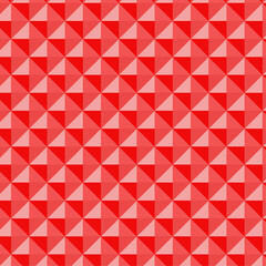 Modern Geometric 3D Triangle Pattern Pillow Design.