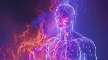 Naklejka premium Thermal Burn: Understanding Mechanisms, Severity Grading, Acute Management, and Long-Term Rehabilitation