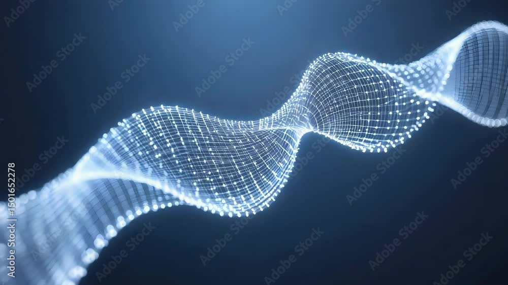 Poster intricate dna molecule structure representing genetic code and biological information in detail