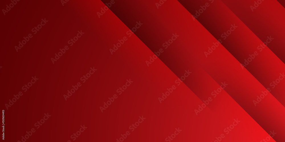 Poster abstract red background minimal, abstract creative overlap digital background. vector illustration a