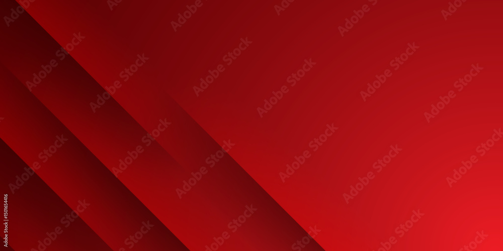 Poster abstract red background minimal, abstract creative overlap digital background. vector illustration a