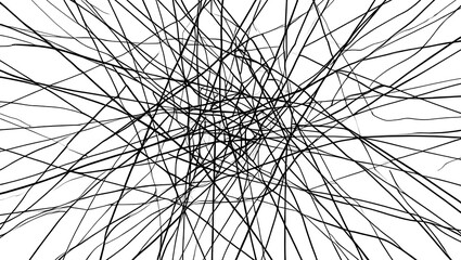 Abstract black lines background vector design for wallpaper pattern and modern art concept design 1