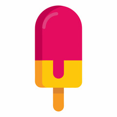 ice cream isolated on white