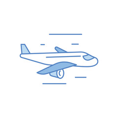 Airplane Vector icon