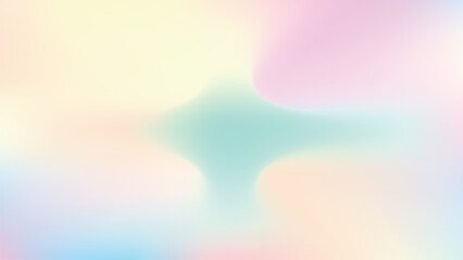 Calm Pastel Color Wash with Abstract Blend 