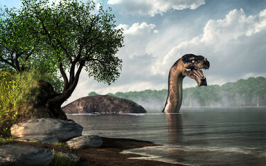 The Lake Champlain Monster, often nicknamed "Champ," is a legendary cryptid said to inhabit Lake Champlain, which lies between New York, Vermont, and the Canadian province of Quebec.