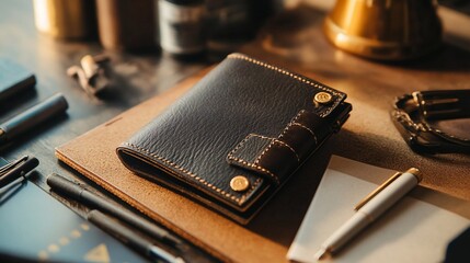 Artisan Leather Wallet: Exquisite Handcrafted Design